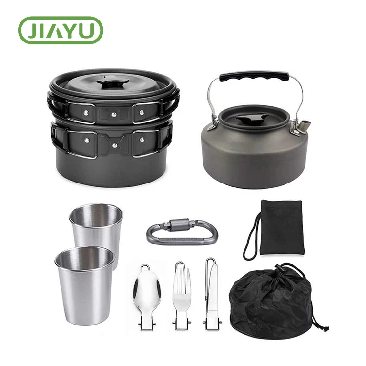 Cookware Bowl Piknic camping Cooking Setel